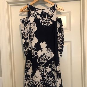Eliza J cold shoulder dress
